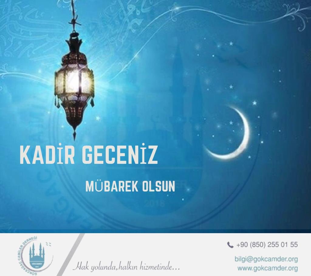 KADİR GECENİZ MÜBAREK OLSUN