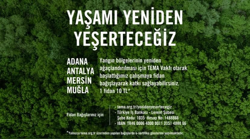 YAŞAMI YENİDEN YEŞERTECEĞİZ