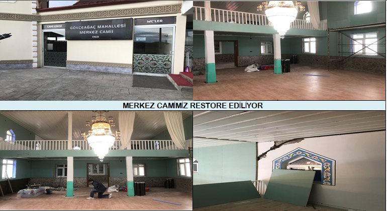 MERKEZ CAMİMİZ RESTORE EDİLİYOR