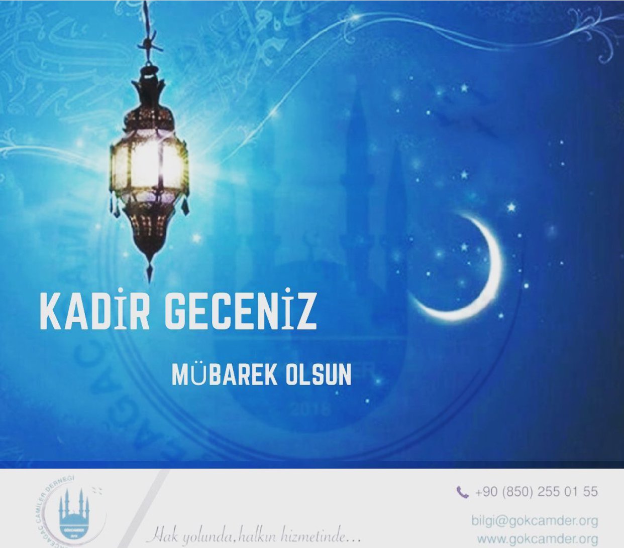 KADİR GECENİZ MÜBAREK OLSUN 