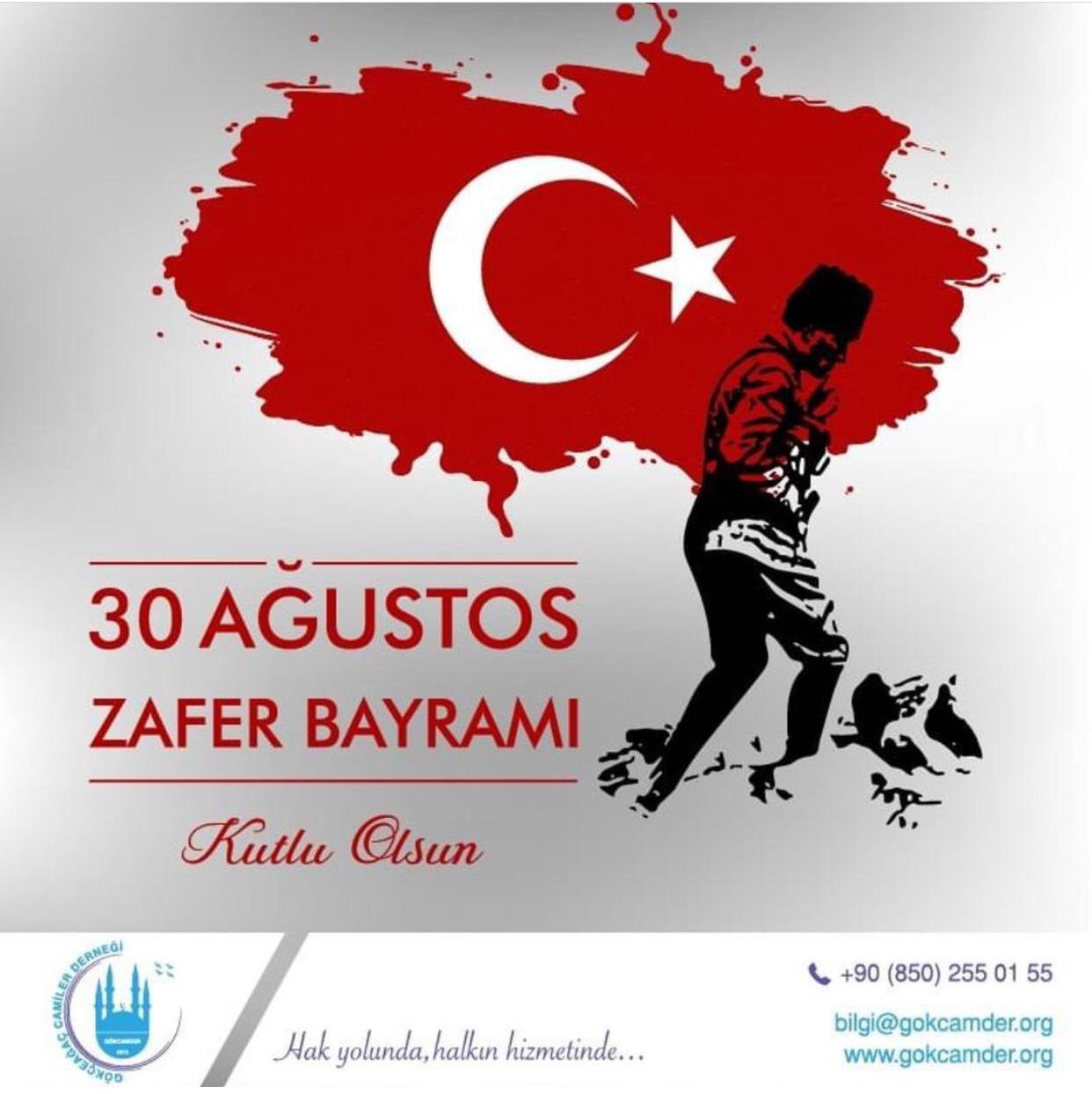 30 AĞUSTOS ZAFER BAYRAMIMIZ KUTLU OLSUN