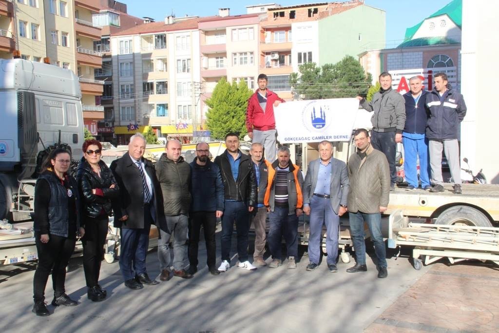 GÖKCAMDER  Bafra Belediyesine ve Bafra Devlet Hast